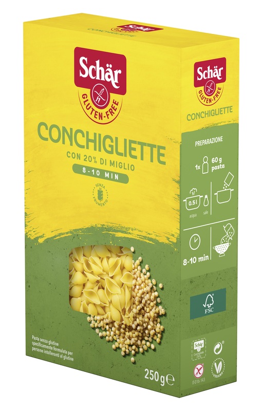 SCHAR CONCHIGLIETTE 250 G - pharmaonline24.it