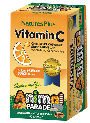 ANIMAL PARADE VITAMINA C 90 COMPRESSE MASTICABILI - pharmaonline24.it