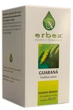 GUARANA 100 CAPSULE 430MG - pharmaonline24.it