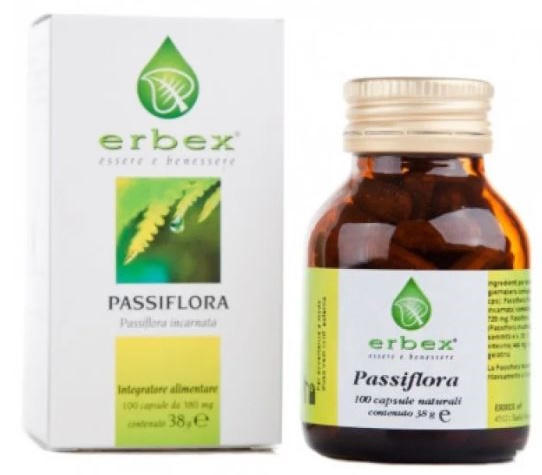 PASSIFLORA 100 CAPSULE 380MG - pharmaonline24.it