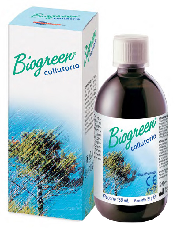 COLLUTORIO BIOGREEN 150 ML - pharmaonline24.it