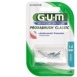 GUM PROXABRUSH CLASSIC 614 SCOVOLINO INTERDENTALE 8 PEZZI - pharmaonline24.it