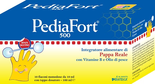 PEDIAFORT 500 10 FLACONI - pharmaonline24.it