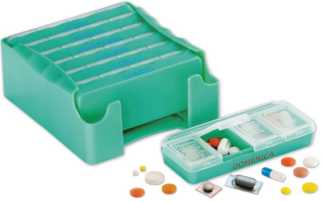 PILLOLIERA PILLOLBOX CONTENITORE 7GIORNI MADE IN ITALY - pharmaonline24.it