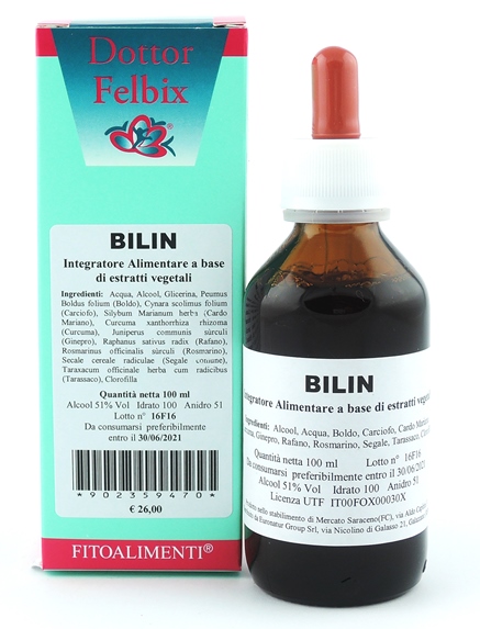 BILIN GOCCE 100 ML - pharmaonline24.it