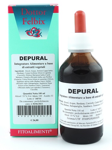 DEPURAL GOCCE 100 ML - pharmaonline24.it