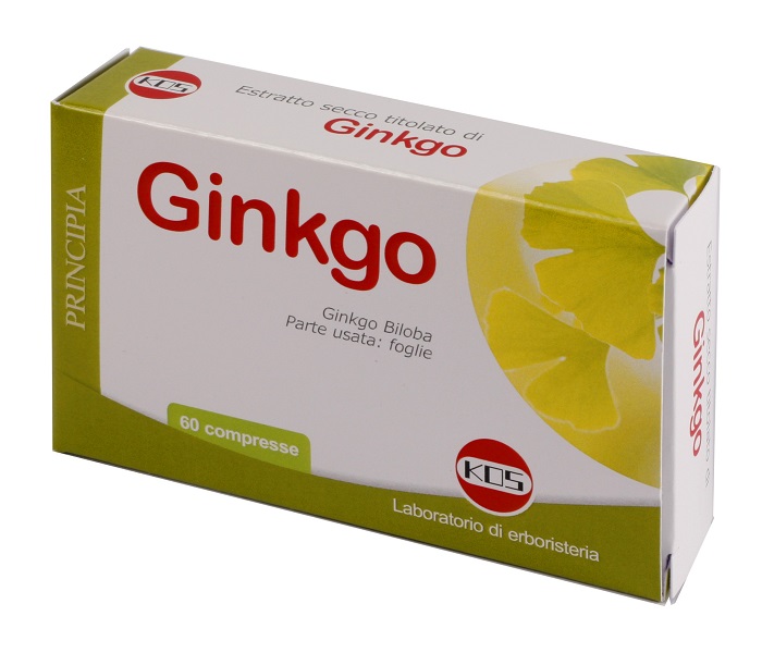 GINKGO BILOBA ESTRATTO SECCO 60 COMPRESSE - pharmaonline24.it