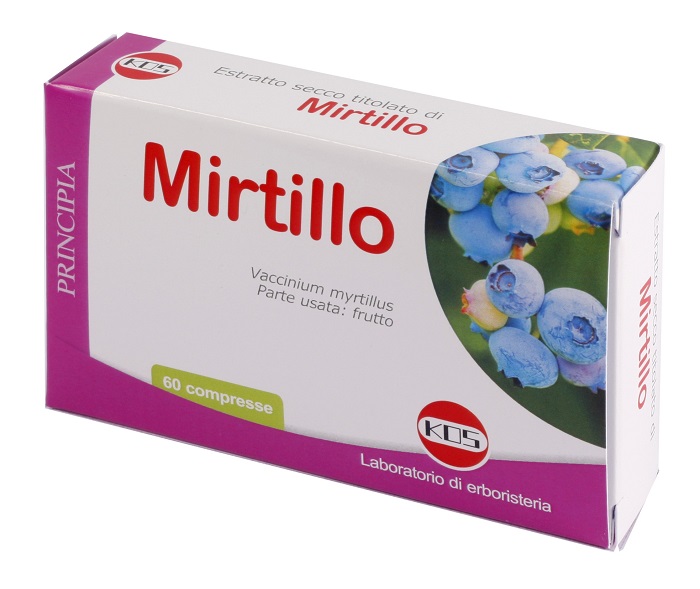 MIRTILLO ESTRATTO SECCO 60 COMPRESSE - pharmaonline24.it