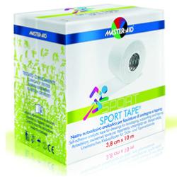 NASTRO AUTOADESIVO ANELASTICO PER FASCIATURE DI SOSTEGNO E TAPING MASTER-AID SPORT 3,8X10 - pharmaonline24.it