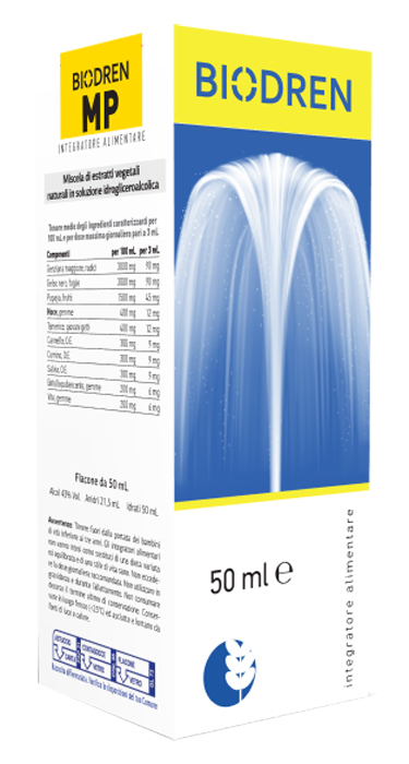 BIODREN M-P SOLUZIONE IDROALCOLICA 50 ML - pharmaonline24.it