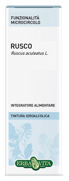 RUSCO RIZOMA TINTURA IDROALCOLICA 50 ML EBV - pharmaonline24.it