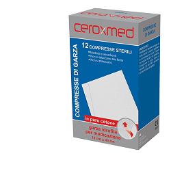 GARZA IDROFILA CEROXMED 10X10 CM IN COTONE 25 PEZZI - pharmaonline24.it