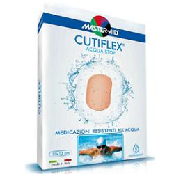 MEDICAZIONE AUTOADESIVA TRASPARENTE IMPERMEABILE MASTER-AID CUTIFLEXMED 10,5X20 CM 5 PEZZI - pharmaonline24.it