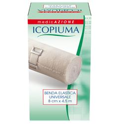 ICOPIUMA BENDA ELASTICA UNIVERSALE 8X450 CM - pharmaonline24.it
