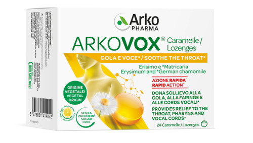 ARKOVOX MIELE/LIMONE 24 CARAMELLE - pharmaonline24.it