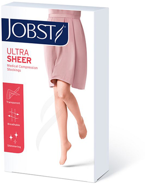 CALZA COMPRESSIVA JOBST ULTRASHEER 10-15MMHG COLLANT NOIR5 ARTICOLO 797860000600 - pharmaonline24.it
