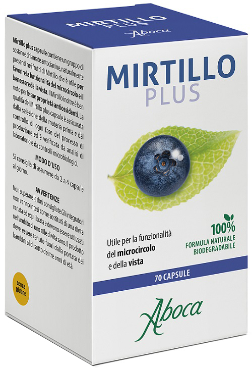 MIRTILLO PLUS 70 CAPSULE - pharmaonline24.it