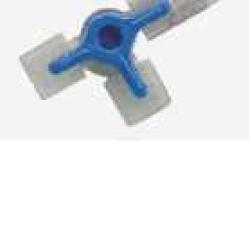 RUBINETTO A 3 VIE DELTA 3W WHITE CONNETTORI LUER LOCK GIREVOLI 1 PEZZO - pharmaonline24.it