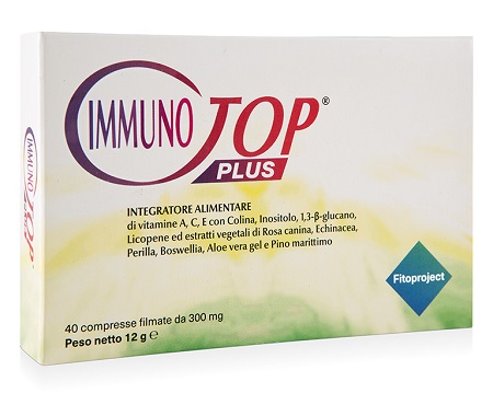 IMMUNOTOP PLUS 40 COMPRESSE FILMATE DA 300 MG - pharmaonline24.it