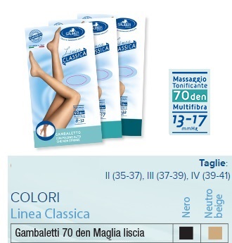 SAUBER GAMBALETTO 70 MAGLIA LISCIA NEUTRO BEIGE 3 LINEA CLASSICA - pharmaonline24.it
