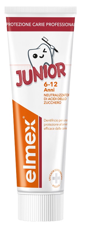 ELMEX JUNIOR PROFESSIONAL DENTIFRICIO 75 ML - pharmaonline24.it