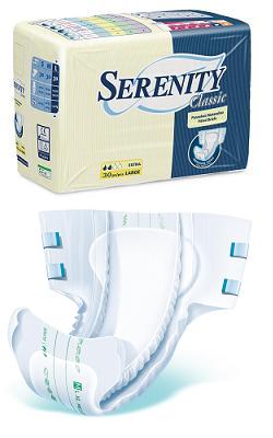 PANNOLONE PER INCONTINENZA A MUTANDINA SERENITY CLASSIC SUPER TAGLIA MEDIUM 30 PEZZI - pharmaonline24.it