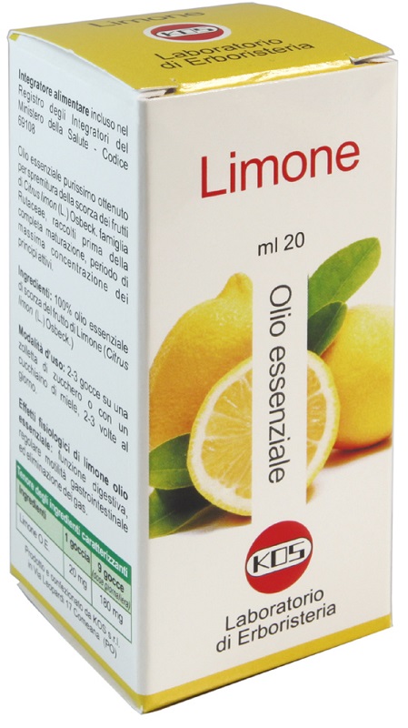 LIMONE OLIO ESSENZIALE 20 ML - pharmaonline24.it