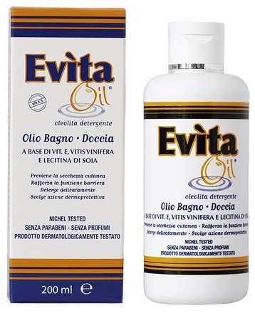 EVITA OIL BAGNO DOCCIA 200 ML - pharmaonline24.it