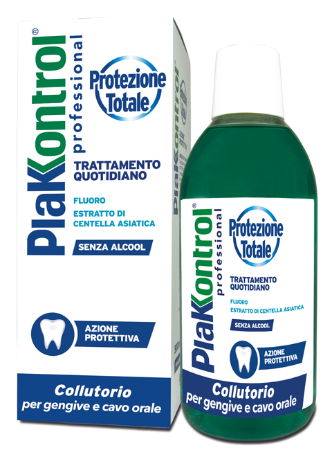 PLAKKONTROL PROTEZIONE TOTALE COLLUTORIO 500 ML - pharmaonline24.it
