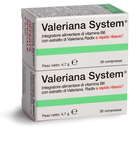 VALERIANA SYSTEM 30 COMPRESSE + 30 COMPRESSE - pharmaonline24.it