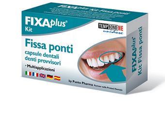 CEMENTO PROVVISORIO PER PONTI FIXAPLUS KIT 1 PEZZO - pharmaonline24.it
