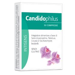 LABORATORIO DELLA FARMACIA INTISENS CANDIDOPHILUS 30 COMPRESSE - pharmaonline24.it
