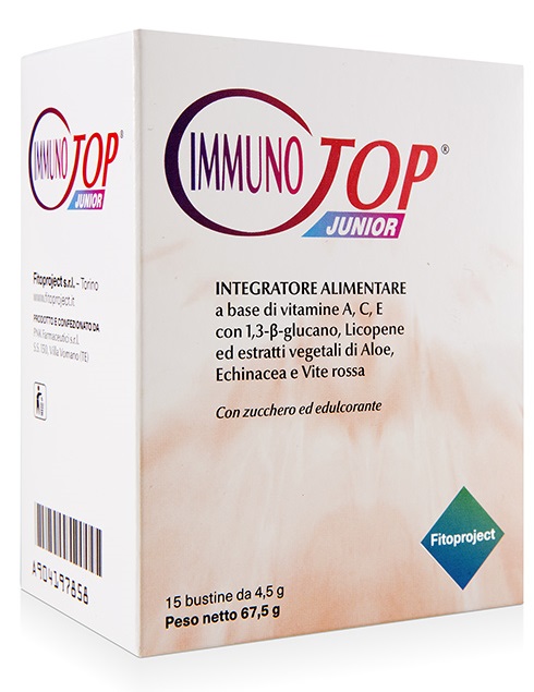 IMMUNOTOP JUNIOR 15 BUSTINE DA 4,5 G - pharmaonline24.it