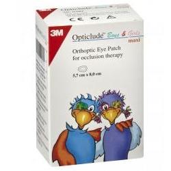 CEROTTO OCULARE COLORATO MAXI 5,7X8CM CF 30 PEZZI - pharmaonline24.it