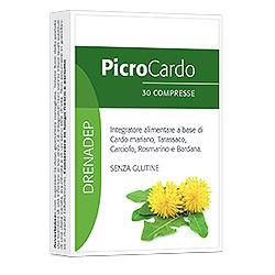 LABORATORIO DELLA FARMACIA DRENADEP DEPURATIVO PICROCAR 30 COMPRESSE 22,5 G LINEA DRENADEP - pharmaonline24.it