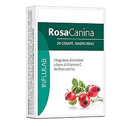 ROSA CANINA 20 COMPRESSE 20 G LINEA INFLULAB - pharmaonline24.it