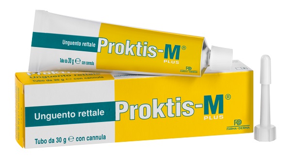 UNGUENTO RETTALE PROKTIS/M PLUS 30G CON CANNULA - pharmaonline24.it