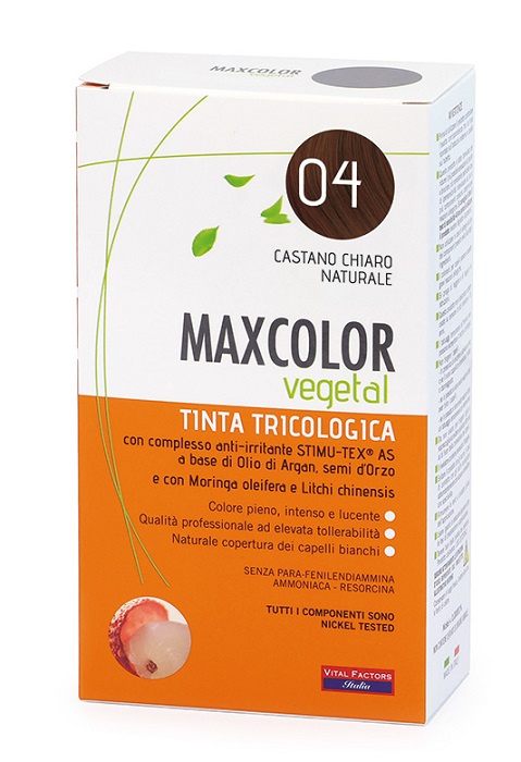 MAX COLOR VEGETAL 04 TINTURA 140 ML - pharmaonline24.it