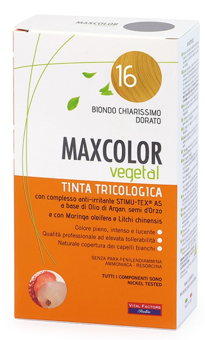 MAX COLOR VEGETAL 16 TINTURA 140 ML - pharmaonline24.it