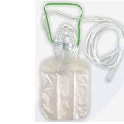 MASCHERA OSSIGENOTERAPIA +TUBO+RESE - pharmaonline24.it
