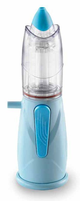AEROSOL PER ALTE VIE RESPIRATORIE RINOWASH COLORE AZZURRO CON CAMPANA UNIVERSALE - pharmaonline24.it