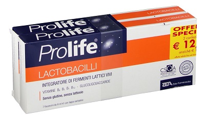 PROLIFE LACTOBACILLI DUE CONFEZIONI DA 7 FLACONCINI DA 8 ML - pharmaonline24.it