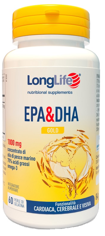 LONGLIFE EPA DHA GOLD 60 PERLE - pharmaonline24.it