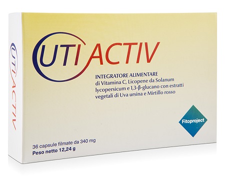 UTIACTIV 36 CAPSULE FILMATE DA 340 MG - pharmaonline24.it