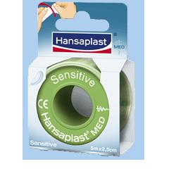 CEROTTO ROCCHETTO HANSAPLAST SENSITIVE 5MX2,50CM 1 PEZZO - pharmaonline24.it