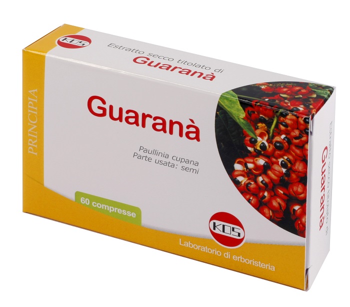 GUARANA' ESTRATTO SECCO 60 COMPRESSE - pharmaonline24.it