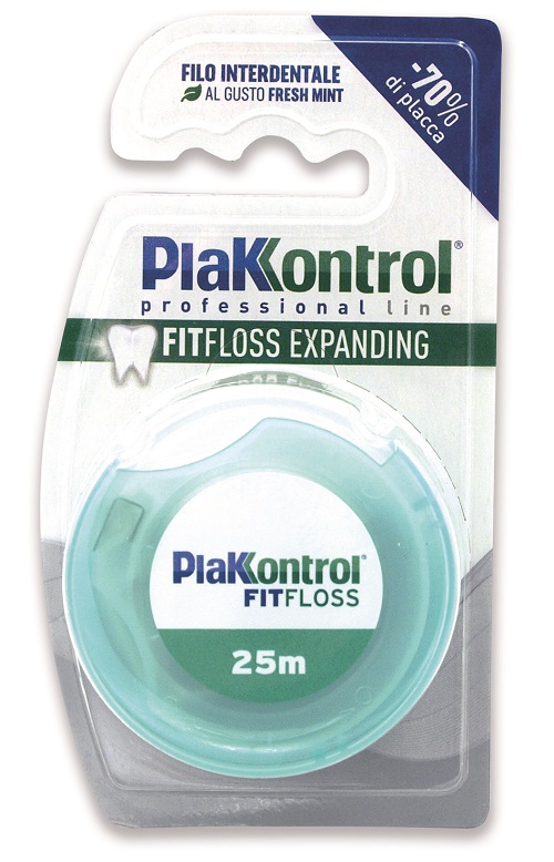 PLAKKONTROL FIT FLOSS FILO 25 M - pharmaonline24.it