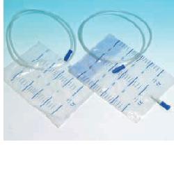 SACCA RACCOLTA URINA DA LETTO IN PVC NON STERILE VOLUME 2 LITRI TUBO LUNGHEZZA 130 CM 30 PEZZI - pharmaonline24.it