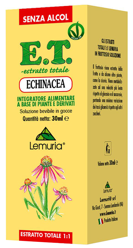 ET ESTRATTO TOTALE ECHINACEA 30 ML SENZA ALCOL - pharmaonline24.it