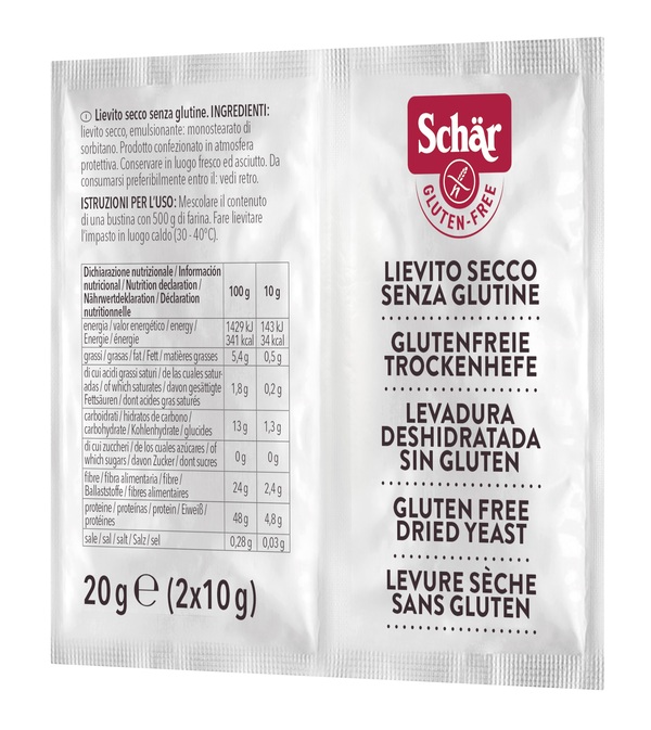 SCHAR LIEVITO SECCO 2 BUSTINE DA 10 G - pharmaonline24.it